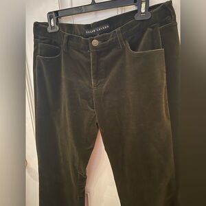 Ralph Lauren Bootcut Velvet pants size 10